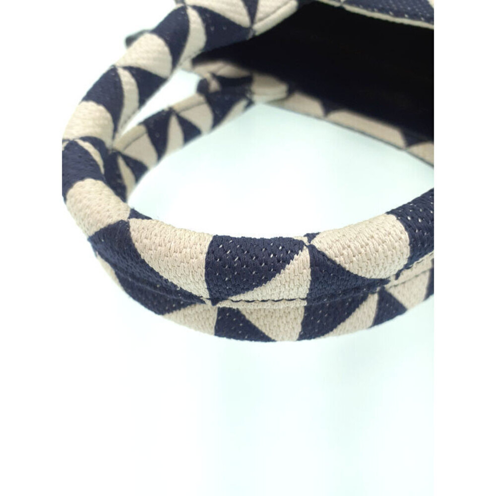 Prada Symbole embroidered tote bag white geometric Black - Picture 5 of 9